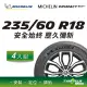 【Michelin 米其林】官方直營 MICHELIN PRIMACY SUV+ 235/60R18 4入組輪胎