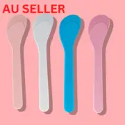 4pcs Cosmetic Face Mask Spoon Reusable Spatula Applicator Scraper