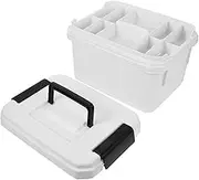 Ipetboom Medicine Case Handle Large Aid for Home School Travel Organized Storage for Cosmetics