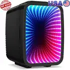 Mini Fridge 4L Portable Cooler Warmer AC DC Gaming Office Car W/ LED Light Hot