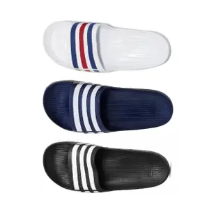 【adidas 愛迪達】Duramo Slide 男鞋 女鞋 白藍色 藍色 黑色 拖鞋 U43664/G15892/G15890