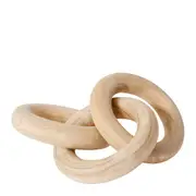 [James Lane] Chain Wooden Sculpture