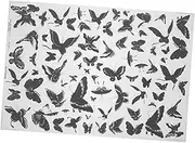 NOLITOY Exquisite Blue White Porcelain Decal Underglaze Paper Chic Transfer Paper Ceramic Clay Transfer DIY Pottery Decor