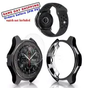 Plating Soft Case Screen Protector Watchband f Samsung Gear S3/Galaxy Watch 46mm