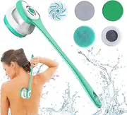 Facial Cleansing Brush,Body Cleansing Brush | Electric Facial Scrubber for Body & Face, Rechargeable Facial Body Cleansing Brush for Cleansing Massage