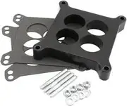 Aeroflow Carburettor Phenolic 1" 4 Holespacer Black 4150 Carby - AF42-9134