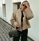 ZARA ZW COLLECTION Sz S SEQUIN JACKET GOLD ROUND NECK NEW FW24 7925/993 Bloggers