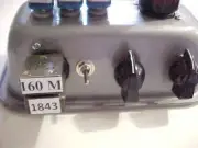 160/80/40/30 METER CW BATTERY POWERED HAM RADIO QRP TRANSMITTER (W/CRYSTALS)