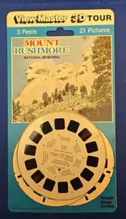 SEALED Mount Rushmore National Memorial S Dakota view-master 3 Reels Pack NEW
