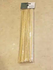 [100 Count] 12 Inch Bamboo Skewers for Shish Kabob, Grilling, Fruits, Appetizers