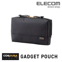 在飛比找PChome24h購物優惠-ELECOM CORDURA(R) 防潑水隨身收納包-黑