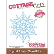 CottageCutz Elites Die ~ Crystal Flurry Snowflake, 2.4"X2.7" CCE033 ~ RETIRED!