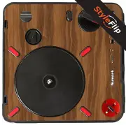 Numark PT 01 Scratch Skin | Wood 2 | Protective Decal | StyleFlip Skins