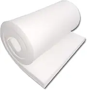 FoamTouch Upholstery Foam Cushion High Density, 6" H X 24" W X 24" L, White, 1 Count (Pack of 1)