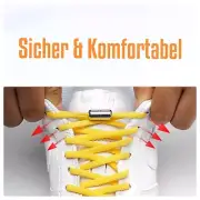 Elastic Shoelaces With Quick Release ⭐️ Flat Laces Without Tying