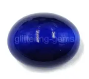 493.45 Ct Oval Shape Lab-Created Cats Eye Blue IGL Certified Loose Gemstone 5MSZ