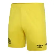 Umbro Brentford FC Mens 21/22 Away Shorts - Yellow / Small