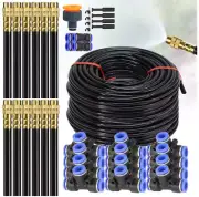 DIY Free Bending Universal Sprayer Kit 8mm Hose Patio Misting Cooling System NEW