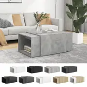 Nesting Coffee Table Set 3 Piece Chipboard Side Furniture Multi Colours vidaXL