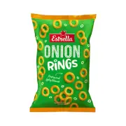 Estrella Onion Rings 200g, Scandinavian Snacks, Swedish Crisps, Chips Bag