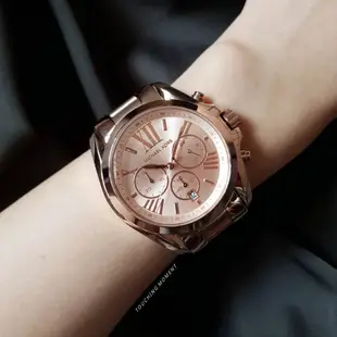 國際精品(MK) MICHAEL KORS 都會時髦 三眼流行腕錶 MK5503