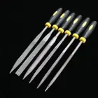 6Pcs 140mm Mini Metal Filing Rasp Needle File Wood Carving Tools for Steel Rasp