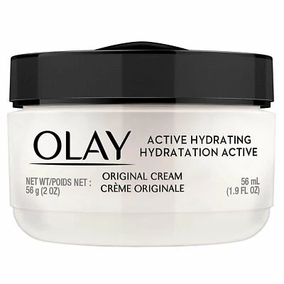 Olay Active Hydrating Facial Cream Original Rich Creamy Formula 2 Oz Pack of 12