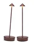 Rechargeable Cordless Table Lamp, 7000mAh Portable Led Table Light 2 Pack, Ba...