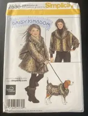 Simplicity 2530 Sewing Pattern Child's Coat and Misses' Jacket Dog Coat Uncut