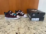 NIB Converse CTAS Axel MidSneaker Bloodstone, Style A08410F, Infant sz 9/EUR 25