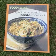 Quick From Scratch Pasta Cookbook by Food & Wine Magazine HARDBACK ❤️sj17j2s
