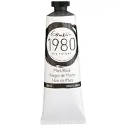 Gamblin 1980 Oil Paint 37ml Mars Black S1
