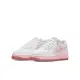 【NIKE 耐吉】休閒鞋 女鞋 大童 運動鞋 緩震 AF1 AIR FORCE 1 GS 白粉 CT3839-107(3K2054)