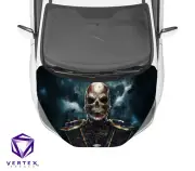 Mortal Combat Scorpion Hood Wrap Weatherproof Vinyl Decal 50X60 1YR-Warranty K