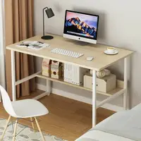 在飛比找樂天市場購物網優惠-電腦桌置物書桌家用小型臥室簡易桌子辦公桌寫字桌學習桌筆記本桌