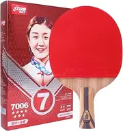 DHS Ping Pong Paddle Professional Racket - Table Tennis Racket with Carrying Case - ITTF Approved Rubber for Tournament Play - Best Table Tennis Paddle