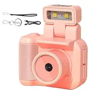 Digital Camera - Kids Vlogging Camera | Portable Retro Snap Camera | Compact Camera With LED Flash Light | Vintage 1080p Digital Camcorder | Small Video Camera Recorder For Vlogging Recording