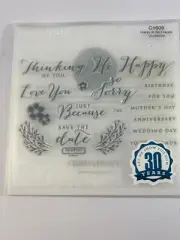 CTMH C1605 HAPPY TO BE FRIENDS ~ Thinking of You, Just Because Save the Date NEW