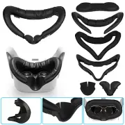 6IN1 Accessories Kit for Oculus Quest 2 VR Eye Face Cover Cushion PU Leather Pad