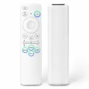 BN59-01455A Rechargeable Voice Remote for Samsung TV Remote Control Replacement Compatible with Samsung Smart Frame Curved QLED TVs - White