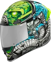 Icon Airframe Pro Full Face Motorcycle Street Helmet Outbreak Blue