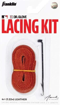 Franklin Dr. Glove Baseball Deluxe Lacing Kit, Lacing Needle & 4' Rawhide Lace