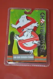Ghostbusters 1GB USB Flash Drive Eraser Combo NOS