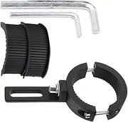 Motorcycle Headlight Bracket, LED Spotlight Mount Bracket, Tube Clamp Holder for Headlamp, Secure Attachment, Adjustable Design for Various Motorcycle Models and Night Driving
