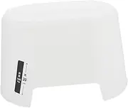 Alipis Practical Children Footstool Anti-Skid Stool for Bathroom White Plastic Household Furniture