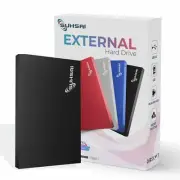 SUHSAI External Portable Hard Drive 250GB USB 2.0 HDD Storage and Backup Hard...