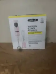 BELLA Immersion Hand Blender with Whisk Attachment