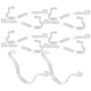 10 Pcs Acrylic Risers for Display Sandal Shoes Support Stand Man