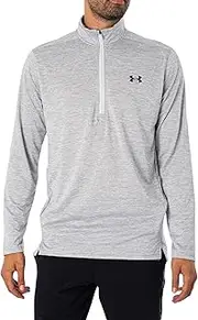 [Under Armour] Men's Tech Vent 1/2 Zip Top, Grey, XXL