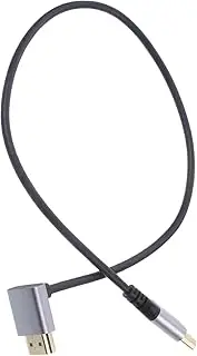 SECFOU 8k Extension Cord 0.5m Short Video Cable Male to Male High Speed Data Cable for Computer Projector